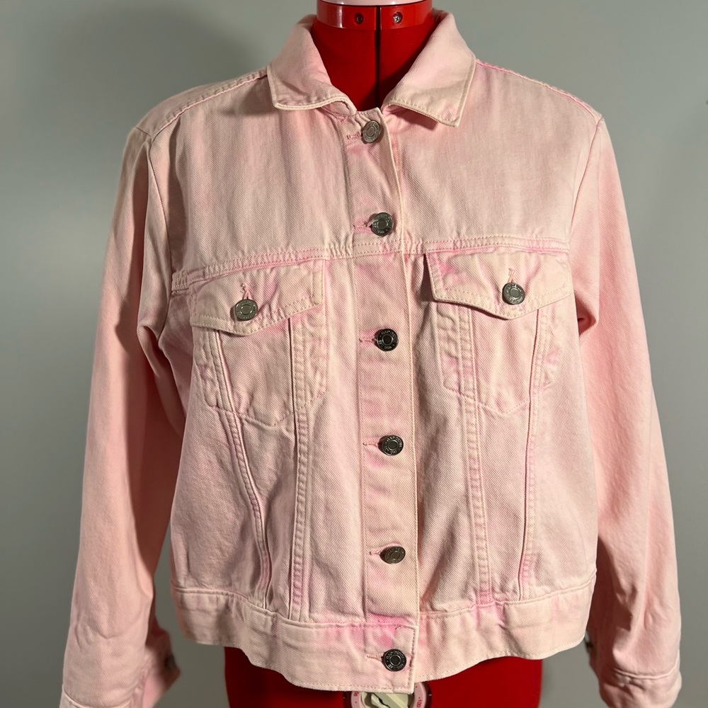 GUC Pink Gap Jean Jacket, size M